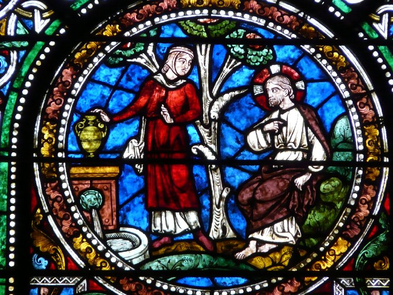 samaritaine Vitrail Le Mans