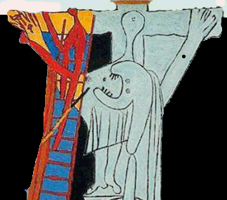 crucifixion PICASSO 1 croix tansp 3